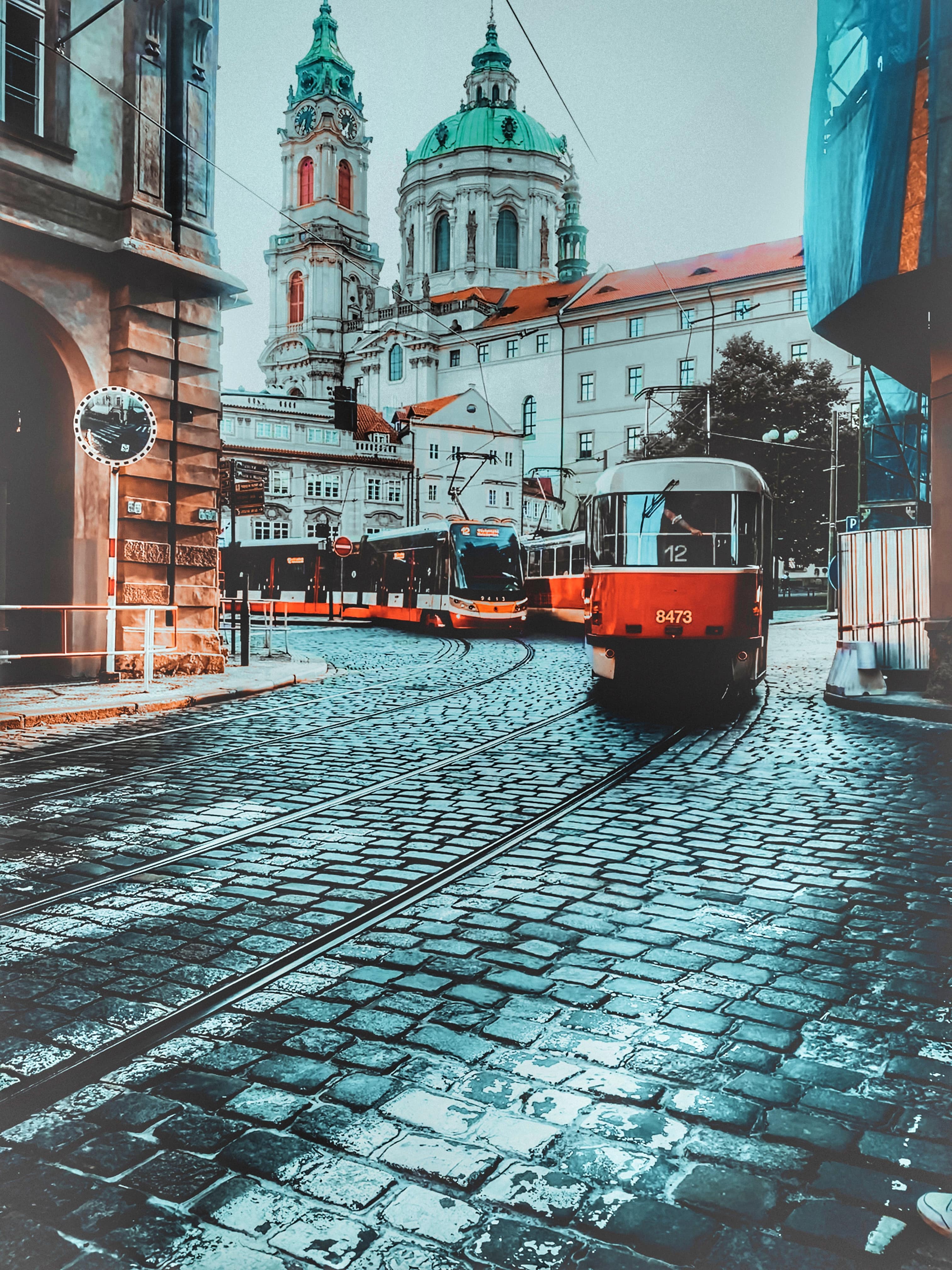 Prague Tram - Public transportation in the city